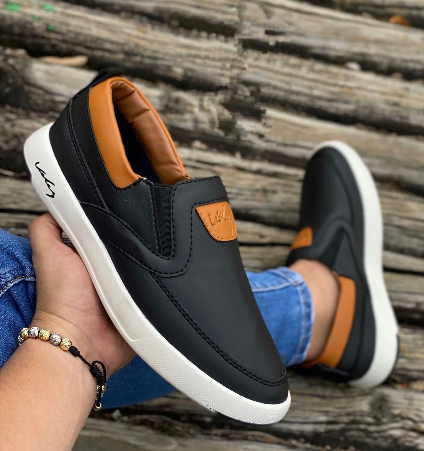 MOCASÍN VLZ CUERO GENUINO PARA HOMBRE