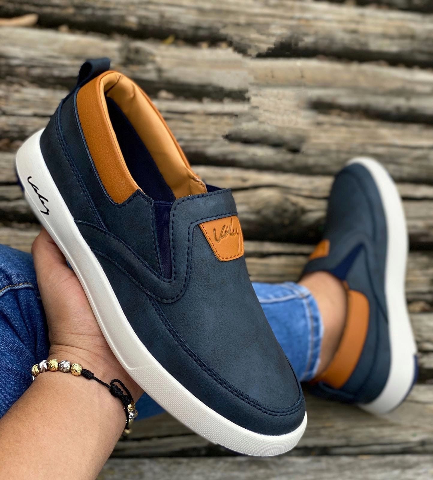 MOCASÍN VLZ CUERO GENUINO PARA HOMBRE