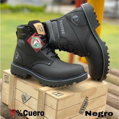 BOTA BRAHMA CLASICA - CUERO GENUINO