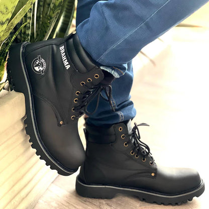 BOTA BRAHMA CLASICA - CUERO GENUINO