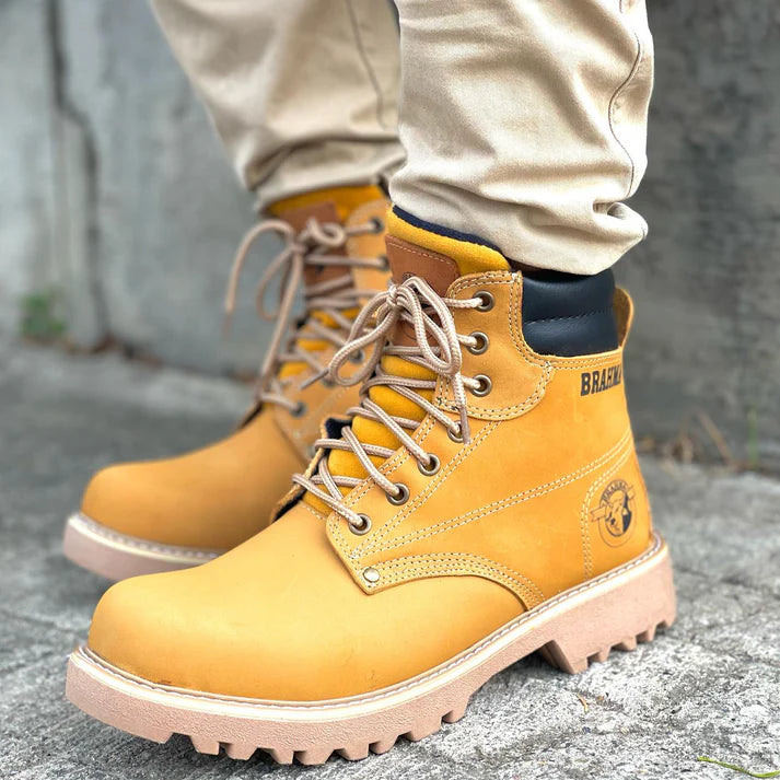 BOTA BRAHMA CLASICA - CUERO GENUINO
