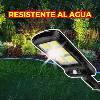 Lámpara Solar con Sensor de Movimiento y Resistencia al Agua | SolarBright Pro