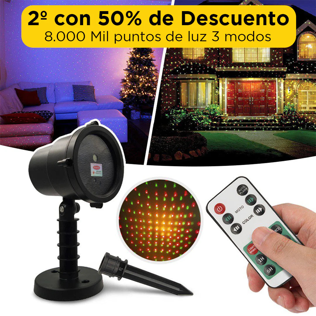 Proyector Navideño Automático - HoliGlow