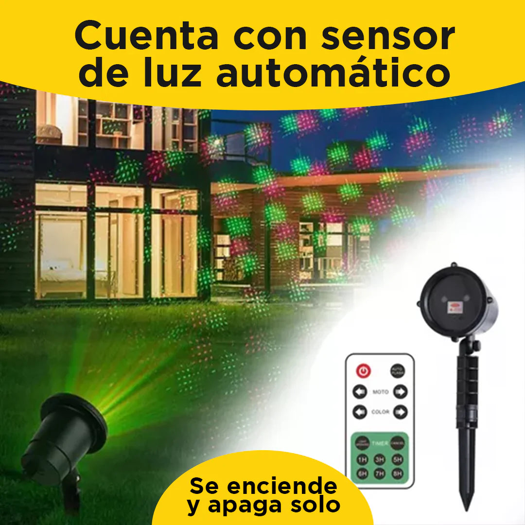 Proyector Navideño Automático - HoliGlow