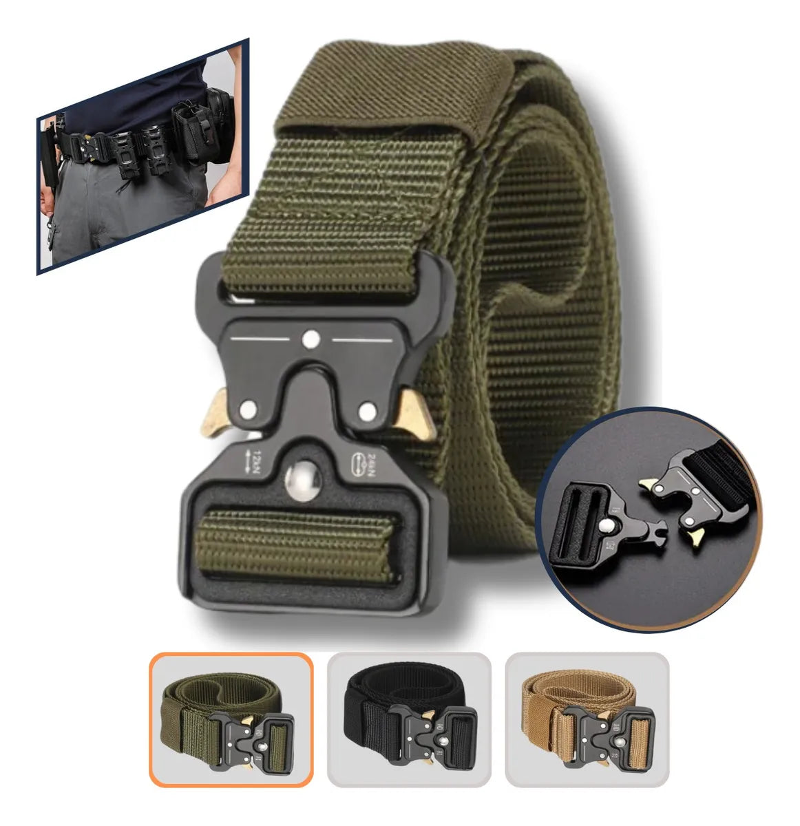 Cinturón TITÁN Pro™  Diseñado para durar. Pensado para acompañarte.