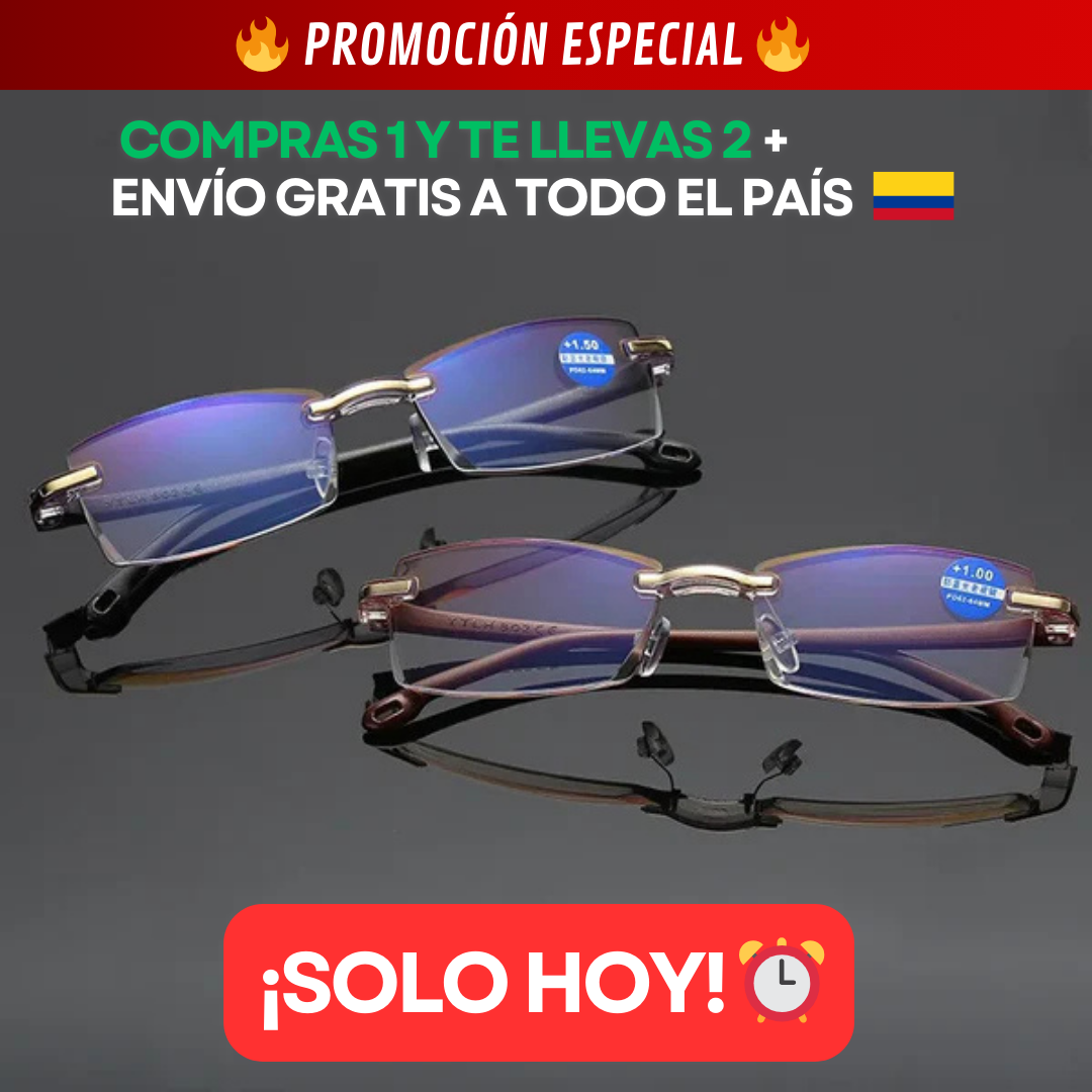GAFAS TR90 COMPRE 1 y LLEVASE 2 GAFAS + 2 ESTUCHES y PAÑO CORTESÍA